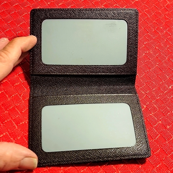 💯Authentic Louis Vuitton cardholder vintage Damier Ebene - Picture 8 of 12